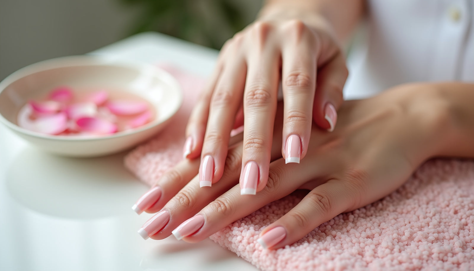 LACQUER & CO — Premium Nail Studio Website Template — LAC hero hands manicure