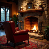 THE OLD LODGE — Hunt Camp Interactive Member Portal — OL atmo 01 fireplace
