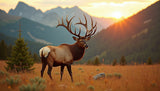 SUMMIT & RIDGE — Premium Big Game Outfitter Website Template — SR hero elk meadow